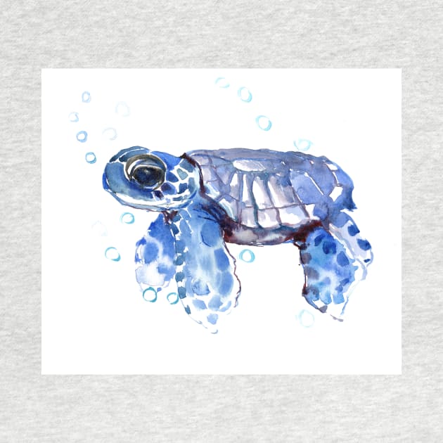 Sea Turtle, cute Turtle Blue turtle by surenart